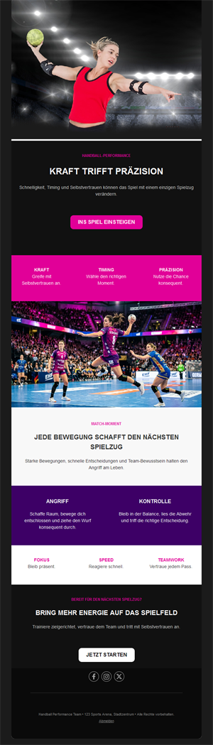 Handball Action