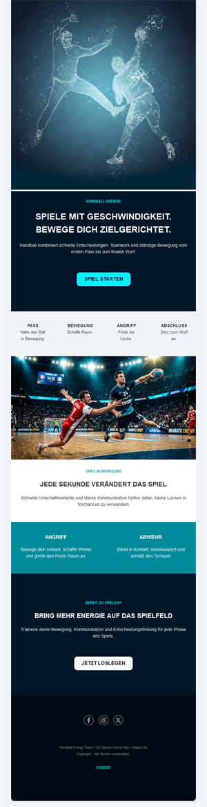 Handball Action