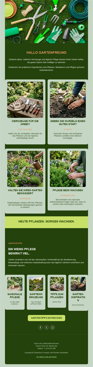 Lush Garden Templates