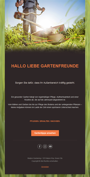 Nature Lovers Emails