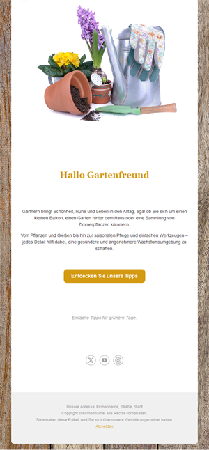 Green Thumb Emails