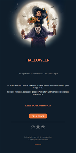 Halloween Celebration Templates