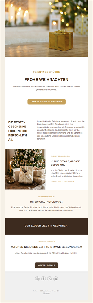 Festive Email Templates