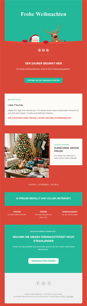 Season's Greetings Email