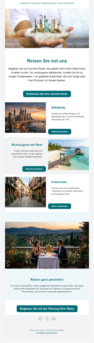 Travel Update Emails