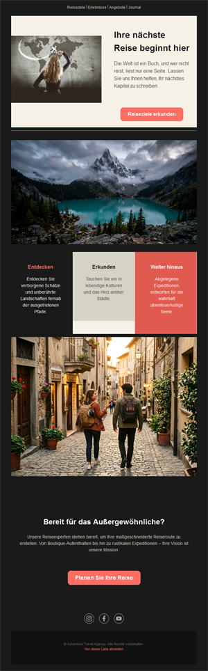 Exclusive Travel Email Offers