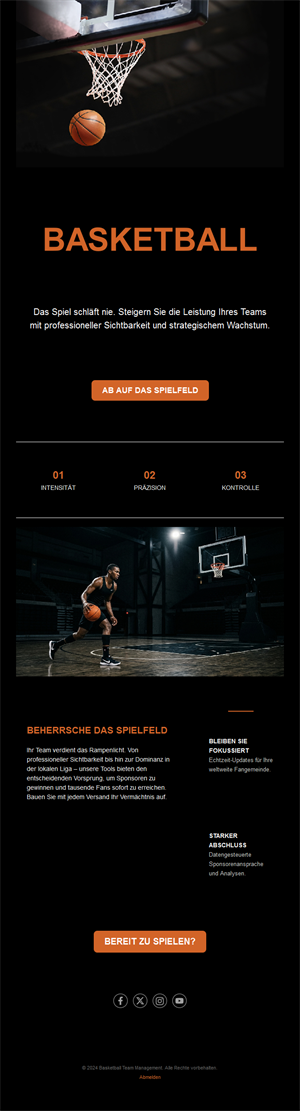Basketball Newsletters Email