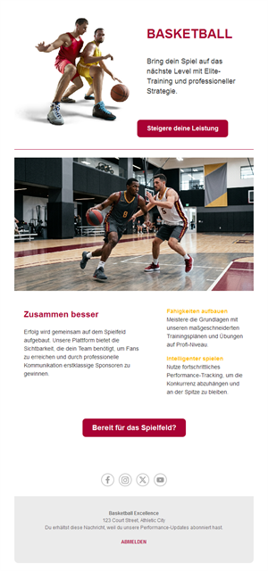 Fast Break Email Alerts