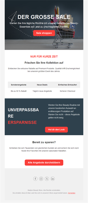 Top Sales Email Alerts