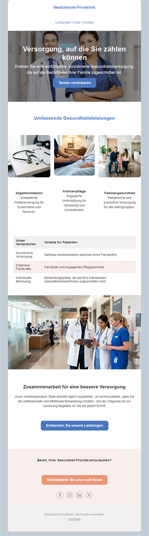 Clinic Newsletter Templates