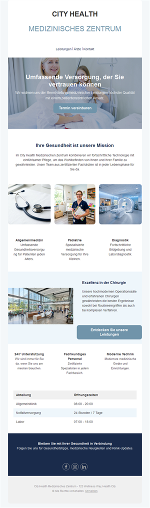 Healthcare Email Updates