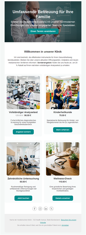 Medical Alert Email Templates