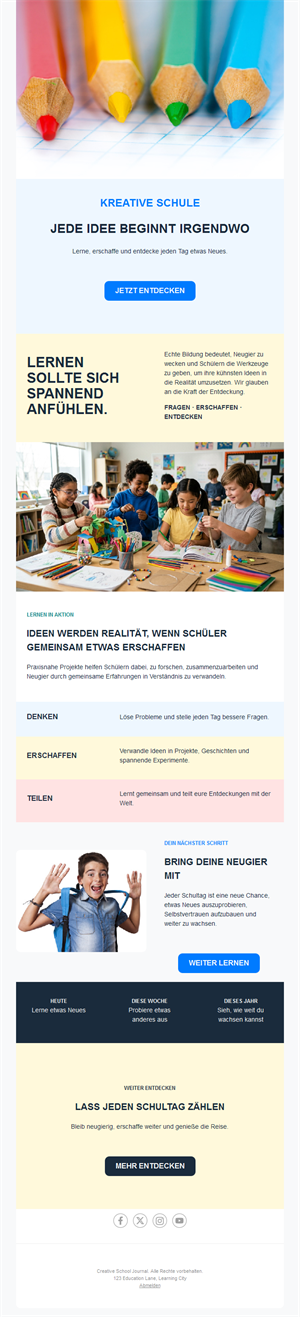 School Communication Emails