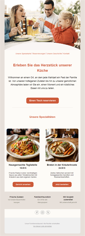 Restaurant Email News