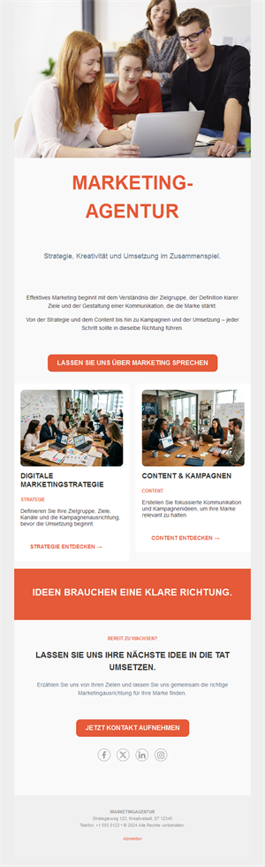 Agency Email Updates