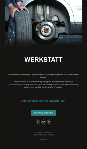 Garage Promotion Template