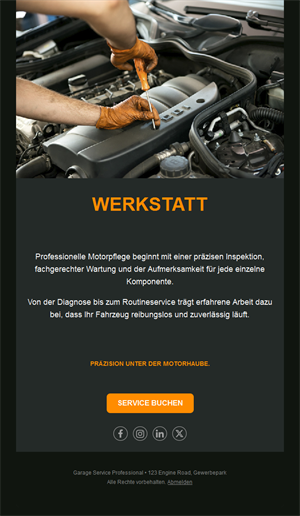 Car Service Email