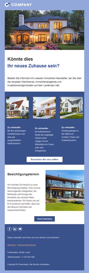 Real Estate Lead Welcome Email