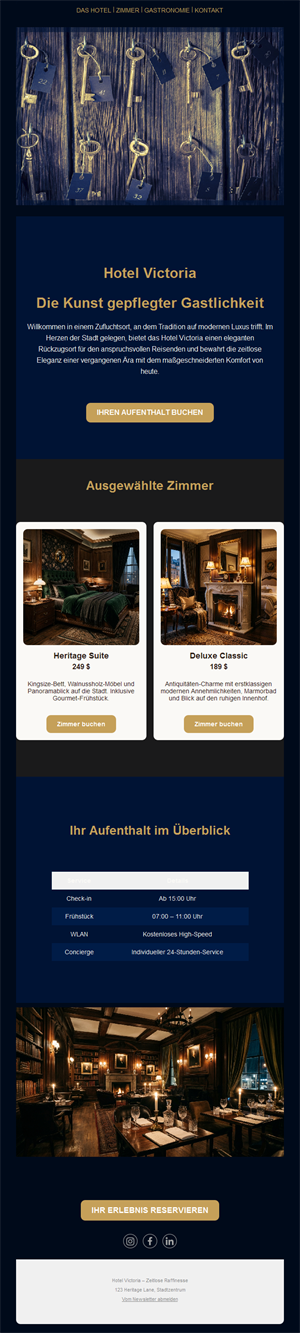 Hotel Email Templates