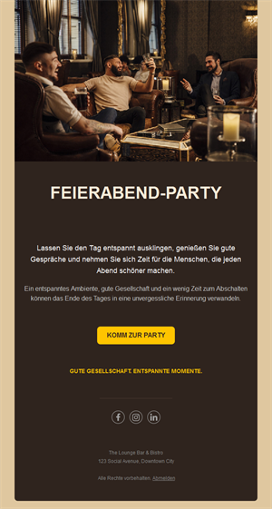 Evening Gatherings Invitations