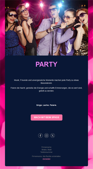 Evening Fun Invitations