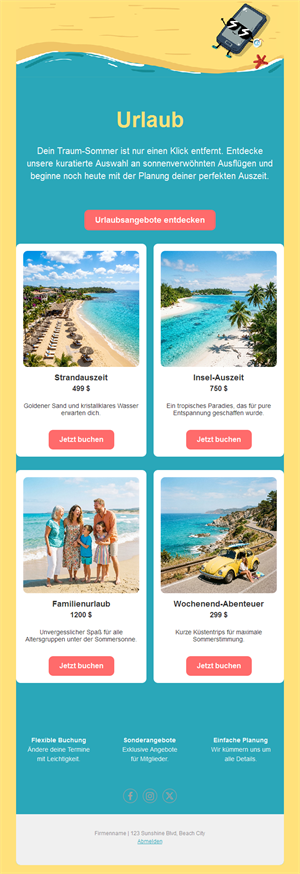 Festive Email Designs