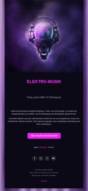 Vibrant Music Templates