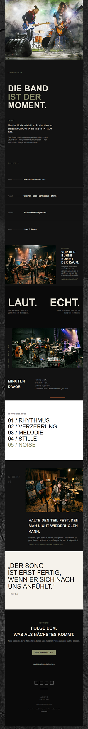 Music Inspiration Emails